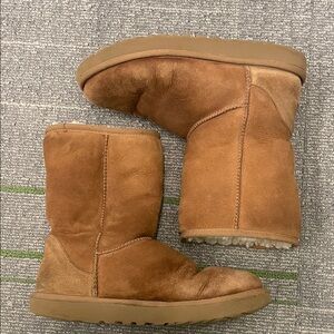 UGG classic sheepskin chestnut boots